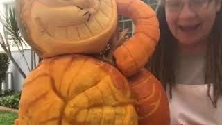Cheshire Cat Pumpkin