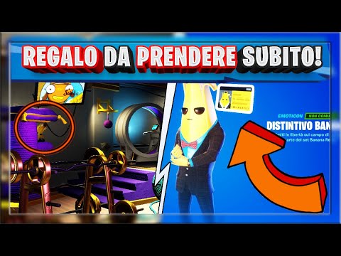 *NUOVO* REGALO DA PRENDERE ADESSO! SFIDE SEGRETE AGENTE BANANITA! (FORTNITE NEWS)
