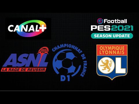 [LNF DIVISION 1 1996/1997] AS Nancy-Lorraine vs Olympique Lyonnais -J1- SIMULACIÓN - PES2021 (1440p)