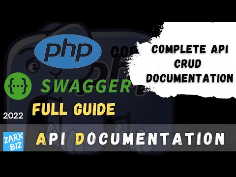 Swagger documentation for php api | Complete crud documentation using swagger [Super easy]