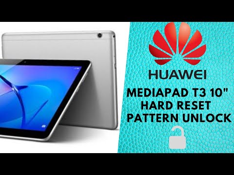 Huawei MediaPad T3 10" AGS-L09 HARD RESET & PATTERN LOCK REMOVE_ Done