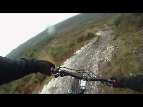 Epic Mountain Bike Fail at Puddletown Forest. HD