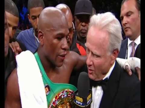 Larry Merchant Tells Floyd Mayweather 'If I Was 50 Years Younger I'd Kick Your Ass' Angry Interview
