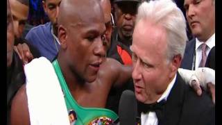 Larry Merchant Tells Floyd Mayweather 'If I Was 50 Years Younger I'd Kick Your Ass' Angry Interview