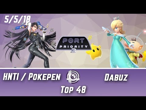 Port Priority 3 - HNTI|Pokepen (Bayonetta) Vs. Dabuz (Rosalina, Olimar) - Top 48