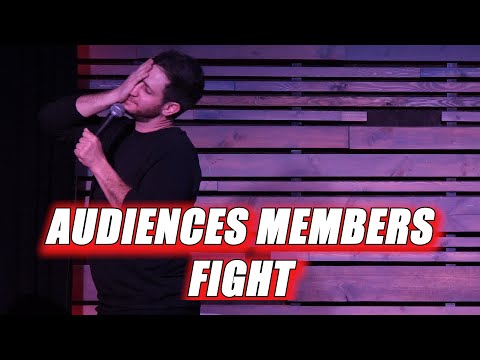 Audience Members Fight | Michael Lenoci - Stand Up Comedy