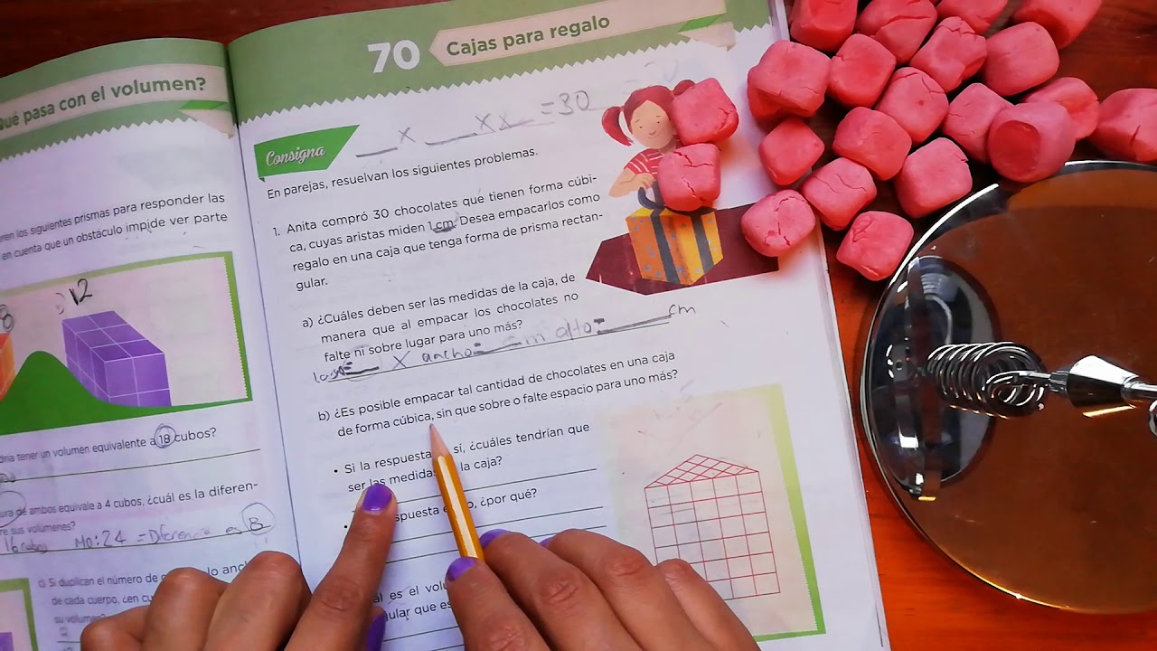 Página 129 matemáticas 6to grado.