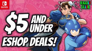 $5 And Under! AWESOME Nintendo Switch Eshop Deals! Great Gaming For Super Cheap!