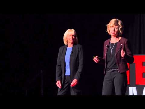 Reframe Your Thoughts | Diane Sawyer and Marcia Perkins | TEDxUWMilwaukee