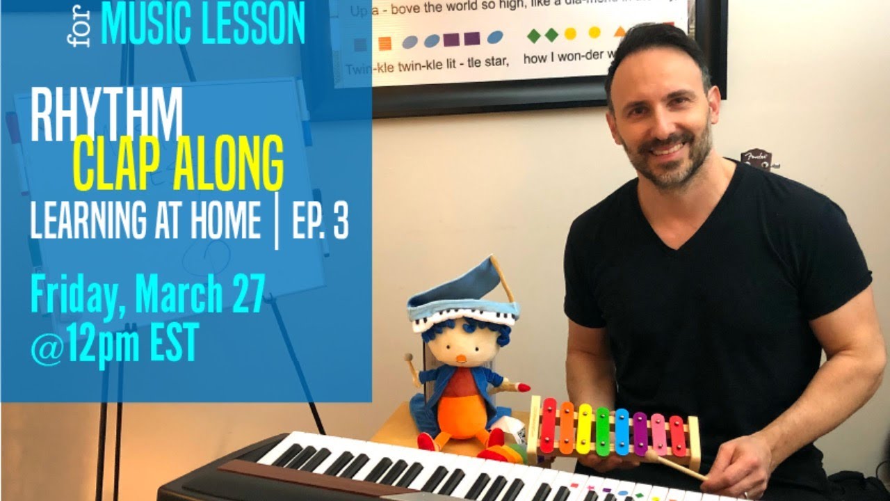 Rhythm Clap Along | Learning from Home | Ep. 3