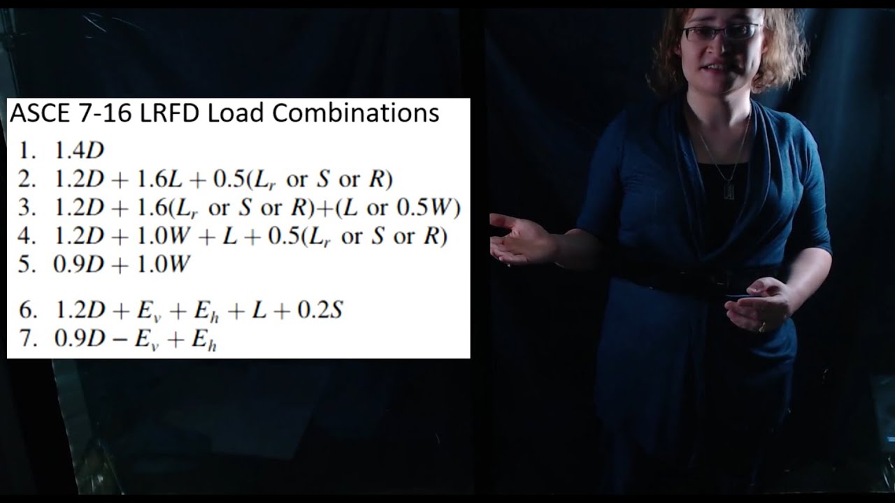 Unpacking the ASCE 7-16 Load Combinations