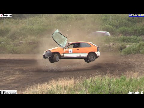 EXTREME CRASH! RALLYCROSS ICELAND 4.ROUND