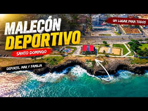 Malecón Deportivo de Santo Domingo: el nuevo punto frente al mar donde la capital se mueve, corre, patina y juega