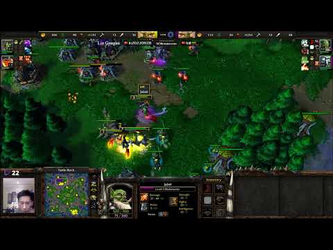 Lin Guagua (Orc) vs Infi (rnd/Orc) - WarCraft 3 - Silver Highlight - WC3366