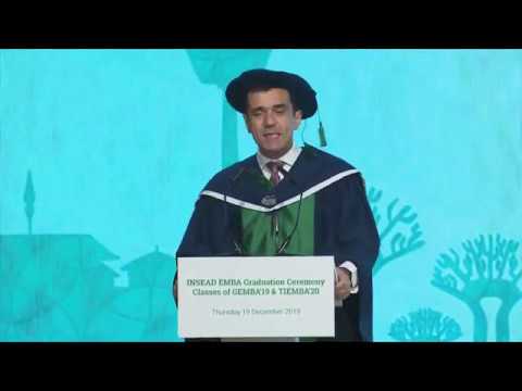 EMBA Graduation 2019 - Dean Ilian Mihov