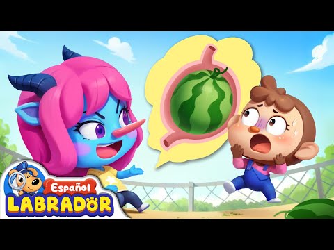 🔍Sheriff Labrador - Una Sandía Está Creciendo en Mi Barriga 🍉 | Videos de Niños | BabyBus en Español