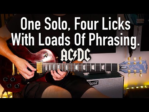 You Shook Me All Night Long Solo Lick by Lick - Lick Friday Week 485