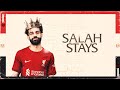 Mo Salah signs a new contract with Liverpool Football Club