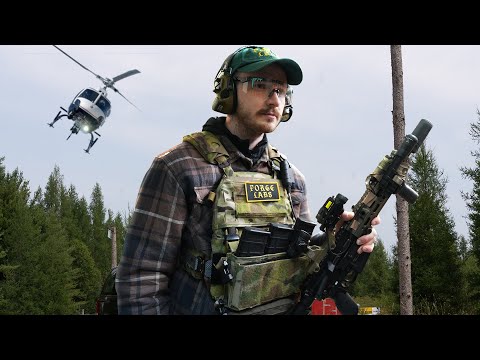18 Hours in an intense Helicopter Airsoft Game