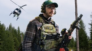 18 Hours in an intense Helicopter Airsoft Game