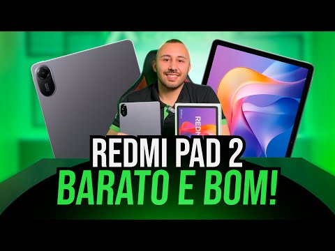 Tablet Xiaomi Redmi Pad 2 Tela 11" WiFi 256GB 8GB RAM - Cinza - 4