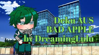 Cover art for bad apple deku Au's