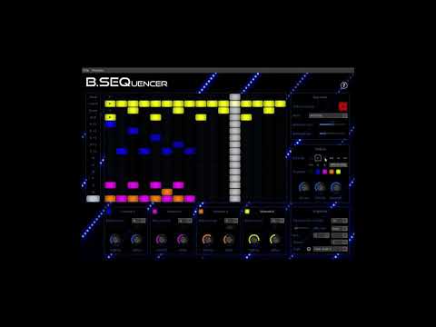 B.SEQuencer Feature Tour - A LV2 Step Sequencer Plugin