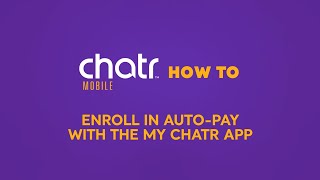 How to enrol in, add and change credit card in Auto-pay using the mychatr app