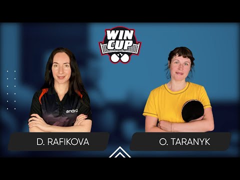18:45 Diana Rafikova - Olena Taranyk 19.10.2024 WINCUP Women Master. TABLE 2