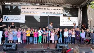 preview picture of video 'Herbstfest Korschenbroich 2012 - Auftritt Familienzentrum Am Sportplatz'