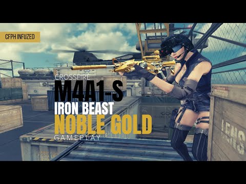 [CFPH] M4A1-S Iron Beast Noble Gold Gameplay