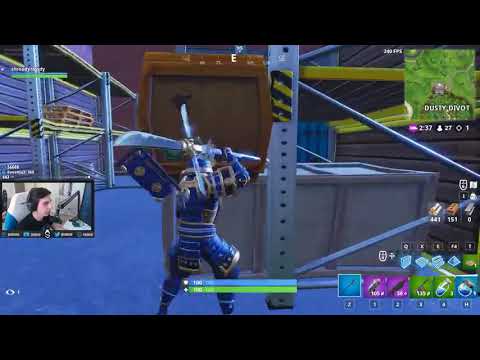 Shroud Back In fortnite Insane Solo win