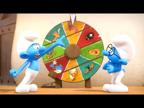 Vamos girar a roda da fortuna! • Os Smurfs