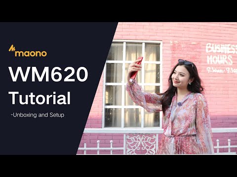 Maono Tutorial - User Guide for New Generation Wireless Microphone Maono WM620