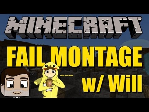 Minecraft: Hunger Games FAIL Montage w/ Bill Warlow!