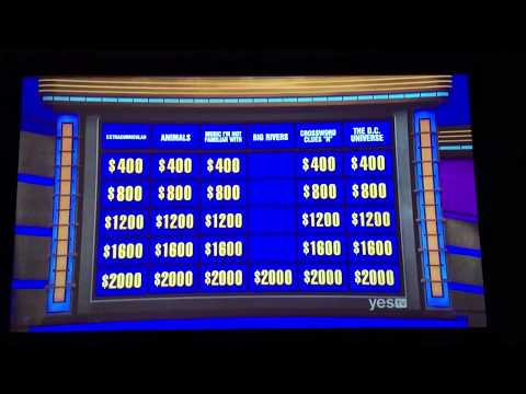 Double Jeopardy (6/19/19) Teen Tournament (II) Day 3/10, 2nd Daily Double found 👍🏼