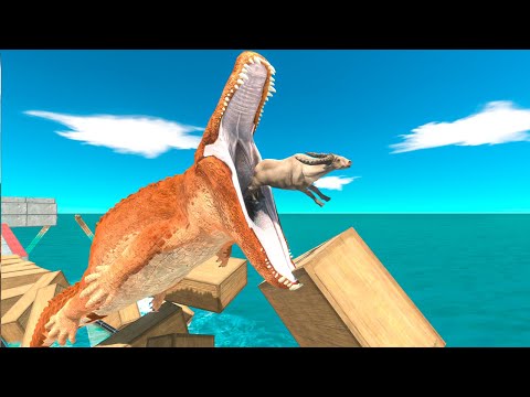 Who Can Survive and Cross the Bridge Over the Sea? - Animal Revolt Battle Simulator