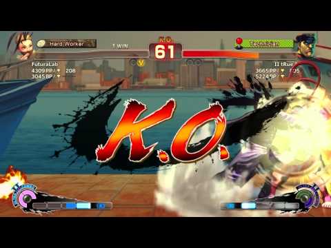 Challenge tRue - Super Street Fighter IV AE / TrU3Ta1ent (Bison) vs (Ibuki) Futuralab #2