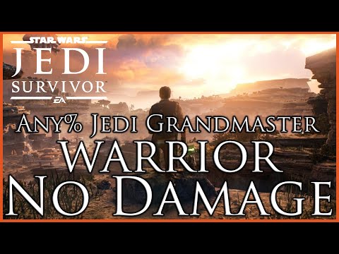 Star Wars Jedi: Survivor | Jedi Grandmaster | Warrior Perk Any% | No Damage