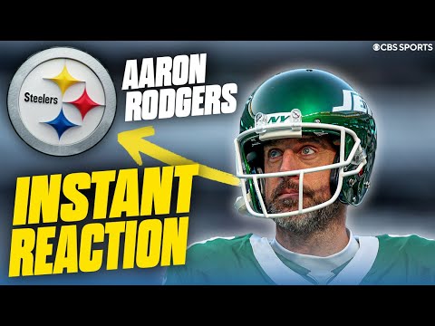 Aaron Rodgers AGREES to deal with Pittsburgh Steelers | Instant Reaction LIVE STREAM
