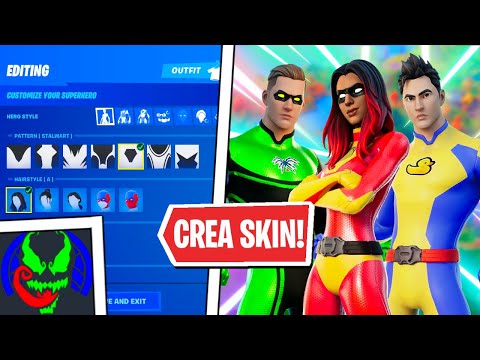 CREA LA TUA SKIN & NUOVA MAPPA + VENOM CONFERMATO! ⛏️ Fortnite