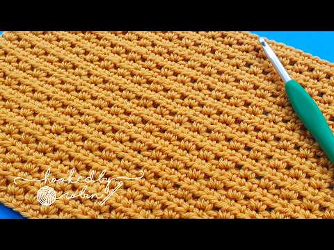 This Simple Crochet Stitch is VERY Easy and SO Pretty! 😍