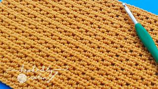 This Simple Crochet Stitch is VERY Easy and SO Pretty! 😍