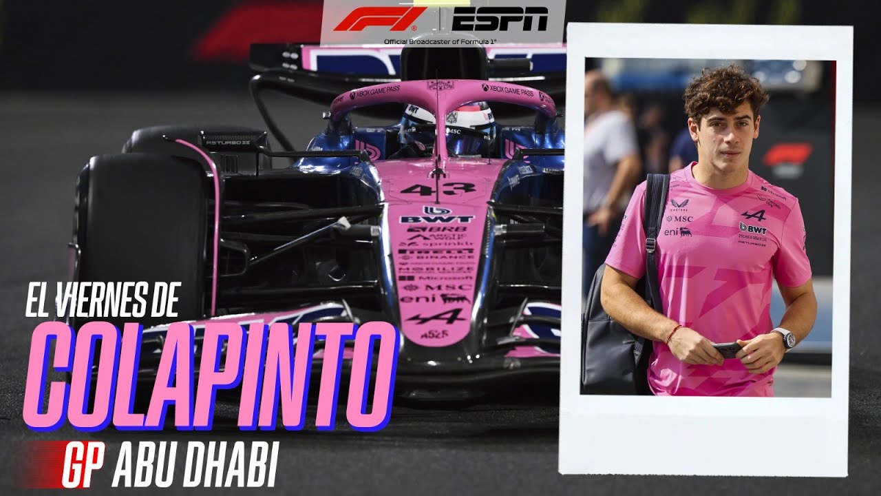 "NO ENTIENDO CÓMO LOS OTROS MEJORAN TANTO Y NOSOTROS EMPEORAMOS TANTO", COLAPINTO EN ABU DHABI