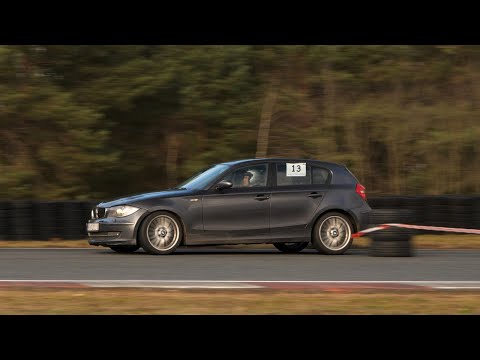 Piotr Brzoskowski, BMW E87 - Kryterium SuperOES Tor Poznań - 7 runda - 30.11.2024