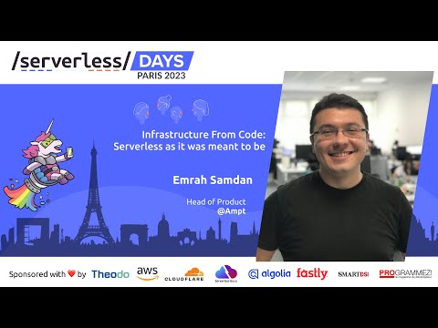 Infrastructure From Code: Serverless as it was meant to be - Emrah Samdan