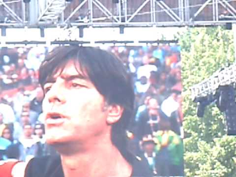 WM Fanmeile in Berlin Deutschland Argentinien 3.10.2010