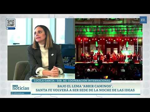 BAJO EL LEMA “ABRIR CAMINOS”,  SANTA FE VOLVERÁ A SER SEDE DE LA NOCHE DE LAS IDEAS