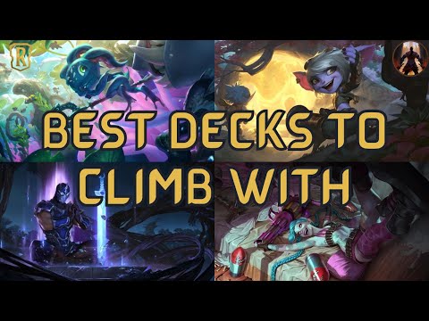 The Four BEST Decks To Climb With In Standard Ranked Ladder! Patch 4.4 | Legends of Runeterra