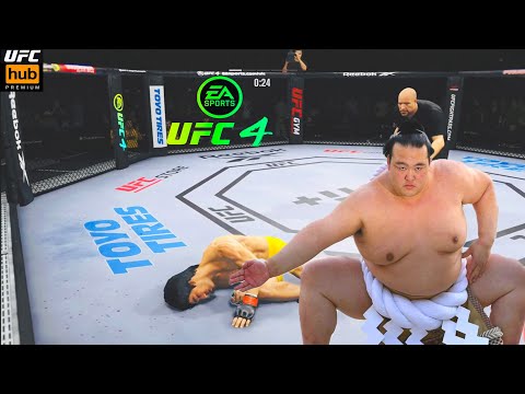 🔥  Bruce Lee vs. Taihō Kōki (Sumo) (EA Sports UFC 4)